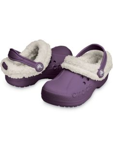   Crocs Blitzen bélelt kislány papucs - gyapjú béléssel - 22-31