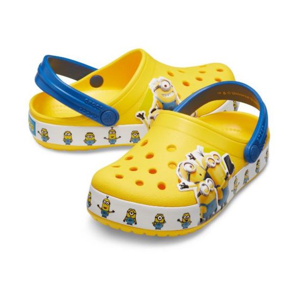 Crocs Crocs FL Minions Multi Clog Kids gyerek papucs* - 3D GRAFIKA!