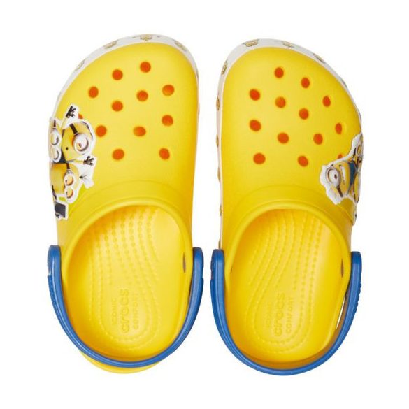Crocs Crocs FL Minions Multi Clog Kids gyerek papucs* - 3D GRAFIKA!