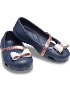 Crocs Lina Charm Flat Kids kislány balerina cipő*