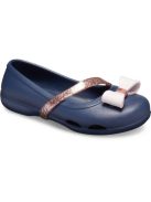 Crocs Lina Charm Flat Kids kislány balerina cipő*