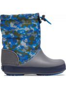 Crocs CB Lodge Point Graphic Winter Boot Kids kisfiú csizma*