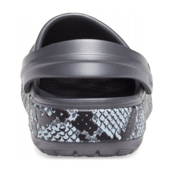 crocs crocband snake print