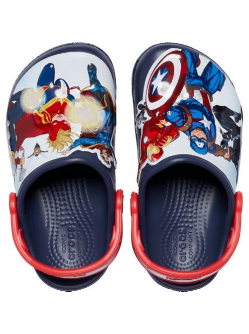 Crocs FL Avengers Patch Clog Kids kisfiú papucs