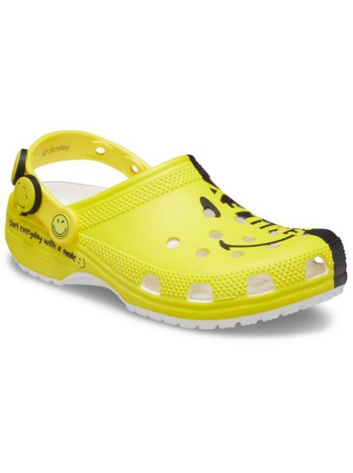 Crocs classic smiley unisex papucs