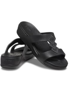 Crocs Monrterey Shimmer Slip on Wedge W'n női papucs