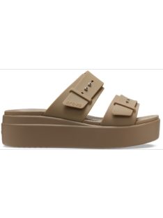 Crocs Brooklyn Buckle Low Wedge Sandal
