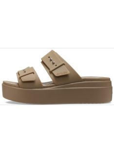 Crocs Brooklyn Buckle Low Wedge Sandal