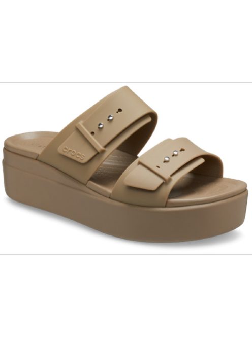 Crocs Brooklyn Buckle Low Wedge Sandal