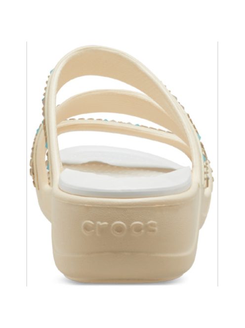 Crocs Boca Medallion Strappy Wedge Sandal Women