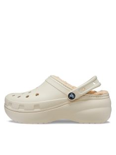 Crocs classic platform lined clog women