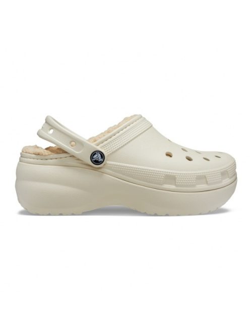 Crocs classic platform lined clog women