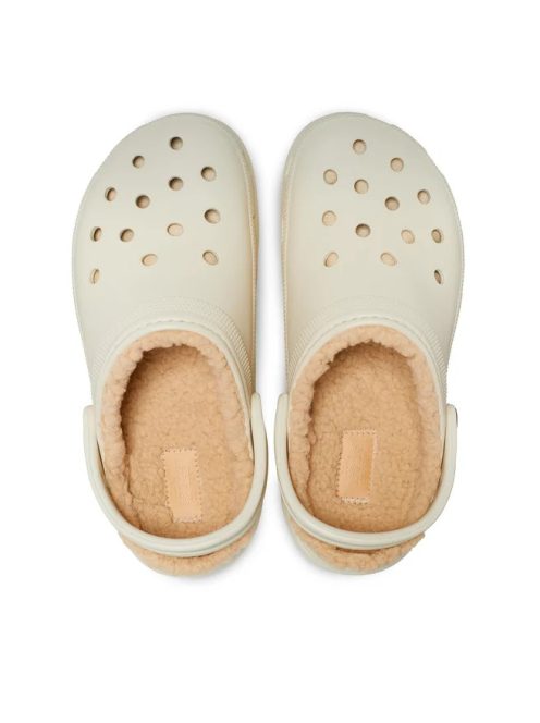 Crocs classic platform lined clog women