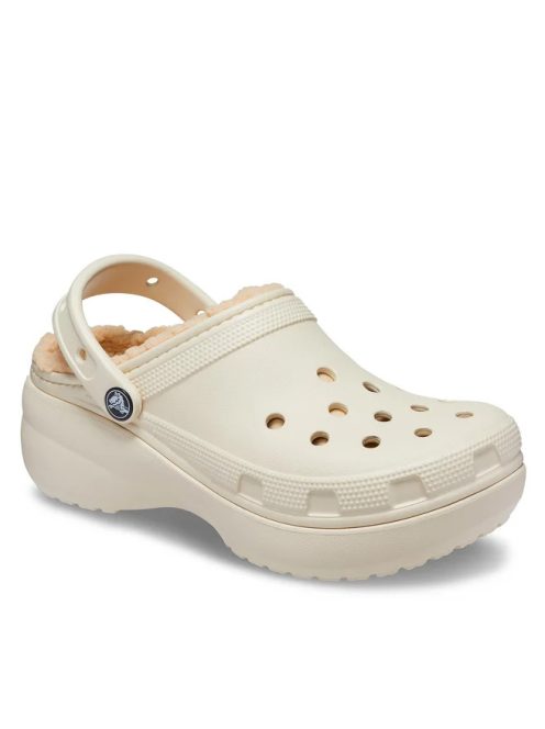 Crocs classic platform lined clog women