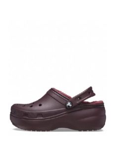 Crocs classic platform lined clog women