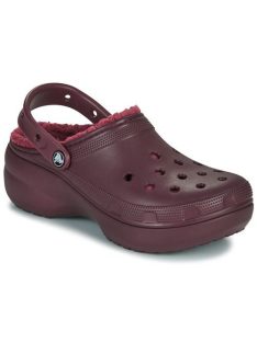Crocs classic platform lined clog women