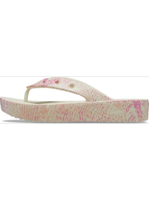Crocs Classic Platform Snake Print Flip