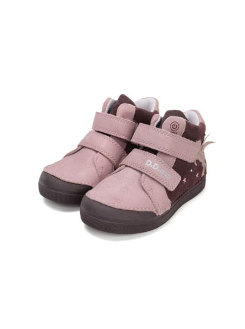 Ddstep kislány száras cipő - Világítós, LEDES - 25-30