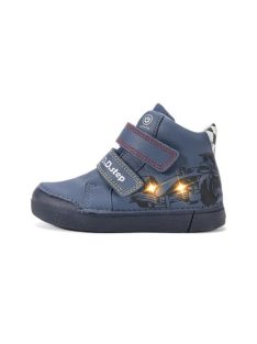 D.D.step kisfiú száras cipő - VILÁGÍTÓ LED - 25-30