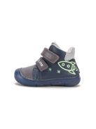 D.D.Step Kisfiú bélelt bokacipő - 20-25 - Sun reactive - Fluoreszkáló talp