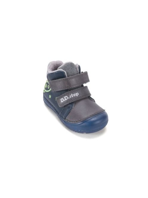 D.D.Step Kisfiú bélelt bokacipő - 20-25 - Sun reactive - Fluoreszkáló talp