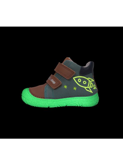 D.D.Step Kisfiú bélelt bokacipő - 26-30 - Sun reactive - Fluoreszkáló talp