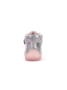   D.D.step kislány száras bélelt bokacipő - Barefoot, floureszkáló - 22-25