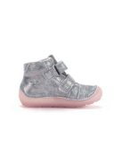 D.D.step kislány száras bélelt bokacipő - Barefoot, floureszkáló - 22-25