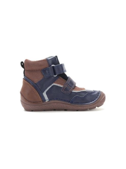 D.D.Step Kisfiú bélelt bokacipő - Barefoot - 28-30