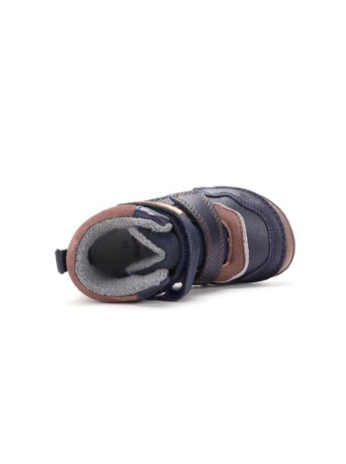 D.D.Step Kisfiú bélelt bokacipő - Barefoot - 28-30