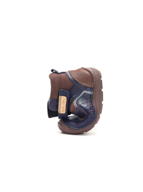 D.D.Step Kisfiú bélelt bokacipő - Barefoot - 28-30