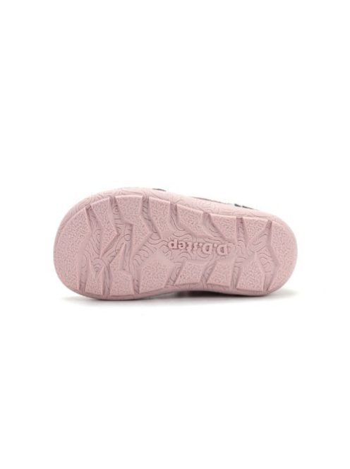 D.D.step kislány száras bélelt bokacipő - Barefoot - 28-30