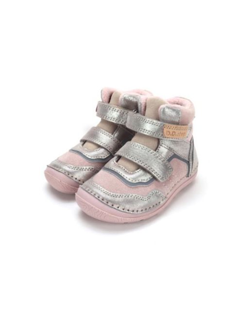 D.D.step kislány száras bélelt bokacipő - Barefoot - 31-33