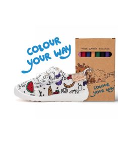 D.D.step unisex szobacipő / vászoncipő - Barefoot - 20-25