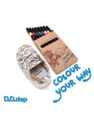 Ddstep unisex vászoncipő 28-33