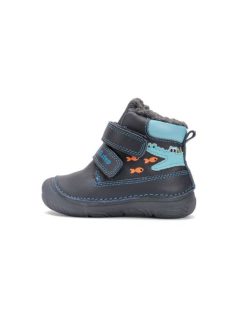   Ddstep kisfiú téli száras cipő - Fluoreszkáló - Vízlepergető bevonattal 20-25