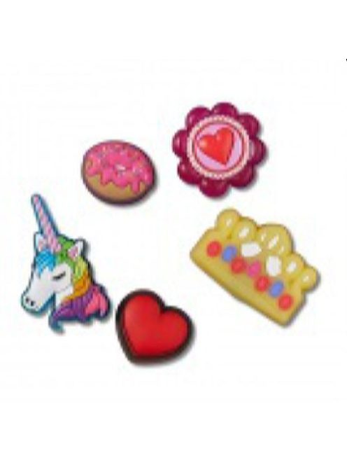 Crocs Jibbitz Lights Up Pink Girly Girl pack